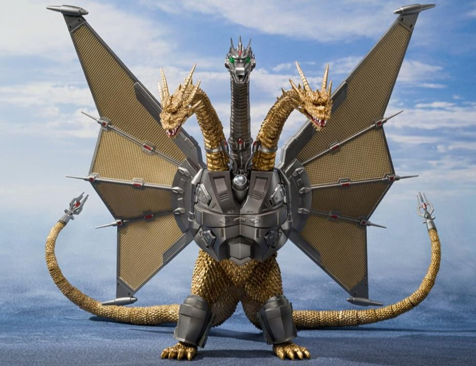 S.H. MonsterArts - Godzilla vs. King Ghidorah - Mecha King Ghidorah (Decisive Battle Set) - P-Bandai Exclusive