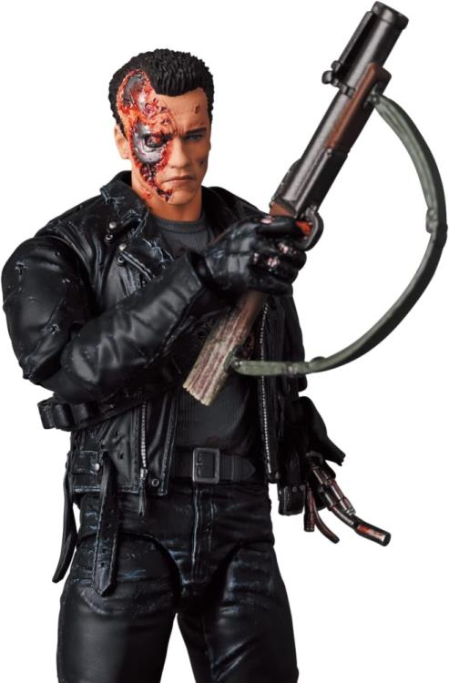 Terminator 2: Judgement Day - T-800 (Battle Damage Ver.) MAFEX No.191