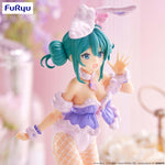 Vocaloid BiCute Bunnies Hatsune Miku White Rabbit (Purple Ver.) Figure