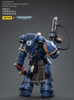 Warhammer 40k Ultramarines Intercessor Veteran Sergeant Brother Aeontas 1/18 Scale Figure