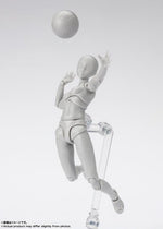 S.H.Figuarts - Body-chan Sports Edition Set (Gray Color Ver.)