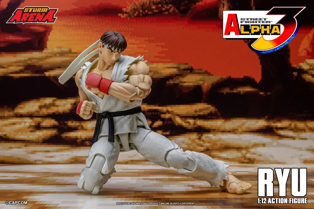 Storm Arena: Street Fighter Alpha 3 -  Ryu 1/12 Scale Figure EXCLUSIVE