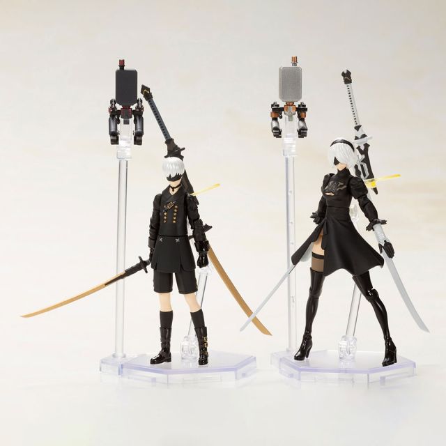 NieR: Automata 2B & 9S Plastic Model Kit Two-Pack – MOTHERBASE