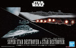 Super Star Destroyer 1/100000 & Star Destroyer 1/14500 Scale Model Kit