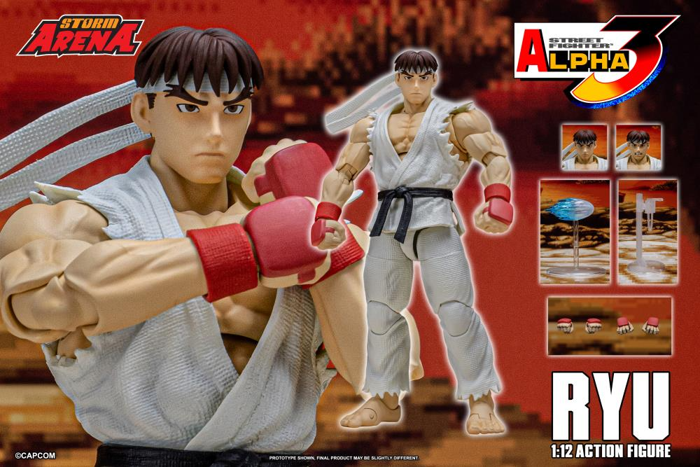 Storm Arena: Street Fighter Alpha 3 -  Ryu 1/12 Scale Figure EXCLUSIVE