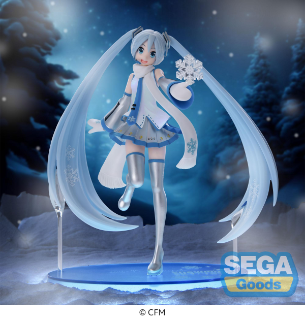 Vocaloid Luminasta Snow Miku (Snow Miku Sky Town Ver.) Figure