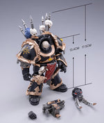 Warhammer 40K Black Legion Chaos Terminator Brother Bathalorr 1/18 Scale Figure