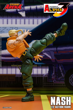 Storm Arena: Street Fighter Alpha 3 - Nash 1/12 Scale Figure EXCLUSIVE