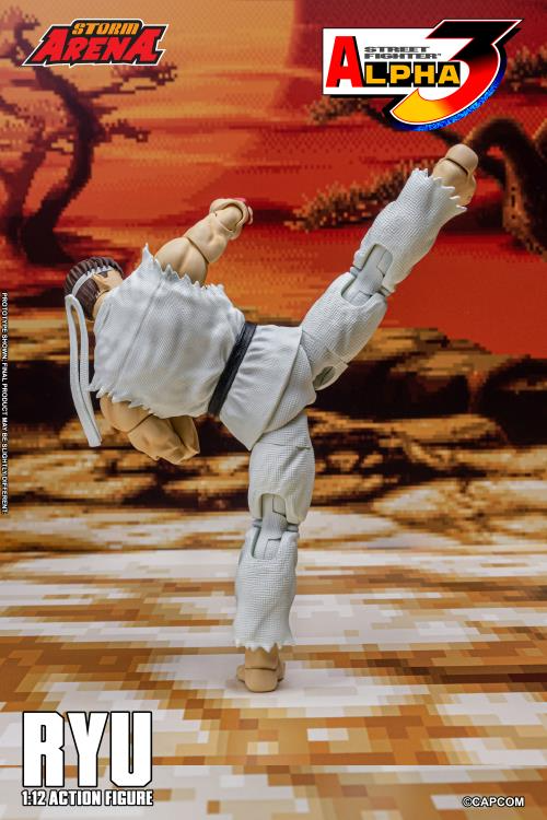 Storm Arena: Street Fighter Alpha 3 -  Ryu 1/12 Scale Figure EXCLUSIVE