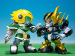 SOC Shippu! Iron Leaguer Chogokin Iron Leaguer Mach Windy & Gold Foot Two-Pack