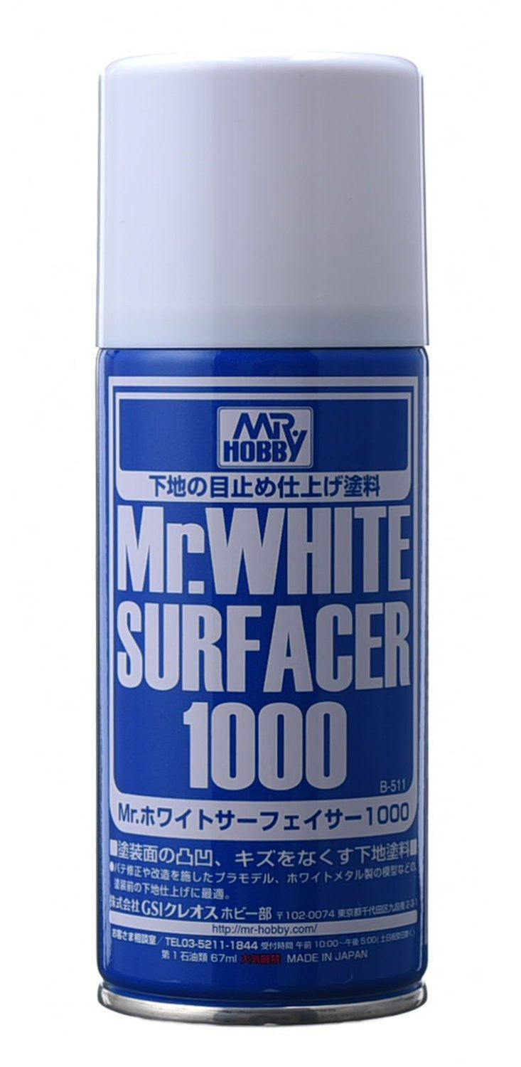 Mr Hobby - Mr Surfacer Spray White 1000 B511