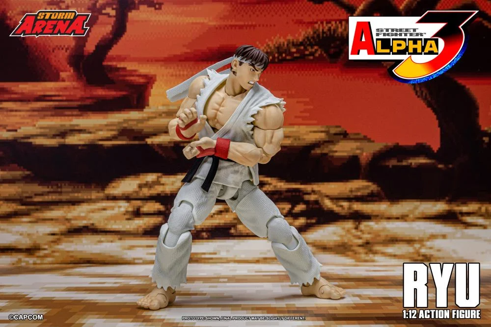 Storm Arena: Street Fighter Alpha 3 -  Ryu 1/12 Scale Figure EXCLUSIVE