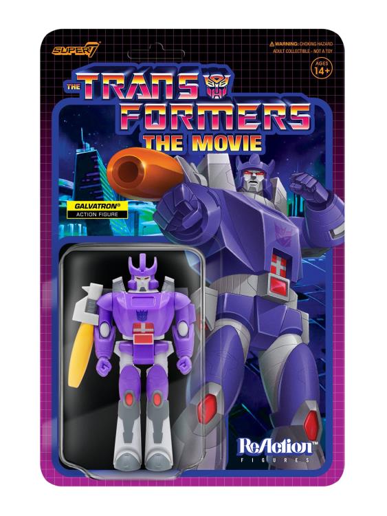 Transformers 3.75IN Reaction Figure Galvatron