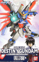 HG 1/100 #08 Destiny Gundam