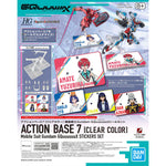 Action base 7 Clear Mobile Suit Gundam GQuuuuuuX Stickers Set