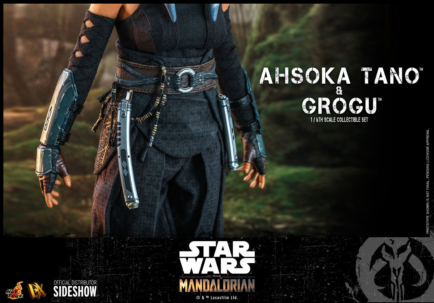 Star Wars The Mandalorian: Ahsoka Tano and Grogu DX21
