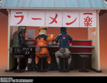 S.H.Figuarts Naruto: Shippuden - Ichiraku Ramen Set - LIMITED