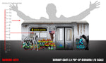 Subway Car (2.0) 1/12 Scale Pop-Up Diorama