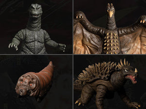 destroy all monsters toys Godzilla Destroy All Monsters 5 Points XL Round 1 Deluxe Boxed Set – MOTHERBASE