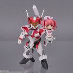 Macross Delta Tiny Session - VF-31C Siegfried (Mirage Use Ver.) & Makina Nakajima Figure Set