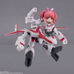 Macross Delta Tiny Session - VF-31C Siegfried (Mirage Use Ver.) & Makina Nakajima Figure Set