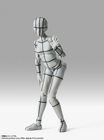 S.H. Figuarts - Body-chan Sports Edition (Wireframe Gray Color Ver.)