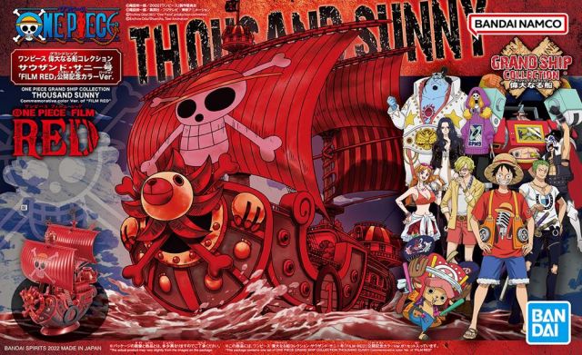 One Piece - Grand Ship Collection - Thousand Sunny (Film Red Ver.)