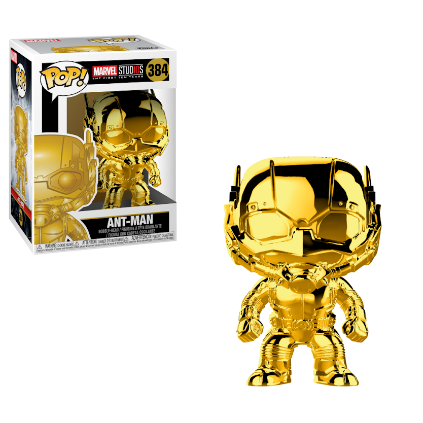 POP Marvel: MS 10 - Ant-Man (Gold Chrome)