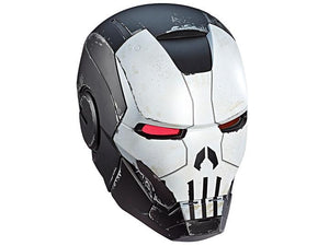 iron man electronic helmet skull Iron-Man MK5 Silver Motorized Cosplay Helmet, Voice, Touch & Remote Control Marvel Legends proudly presents this high Punisher Iron Man helmet