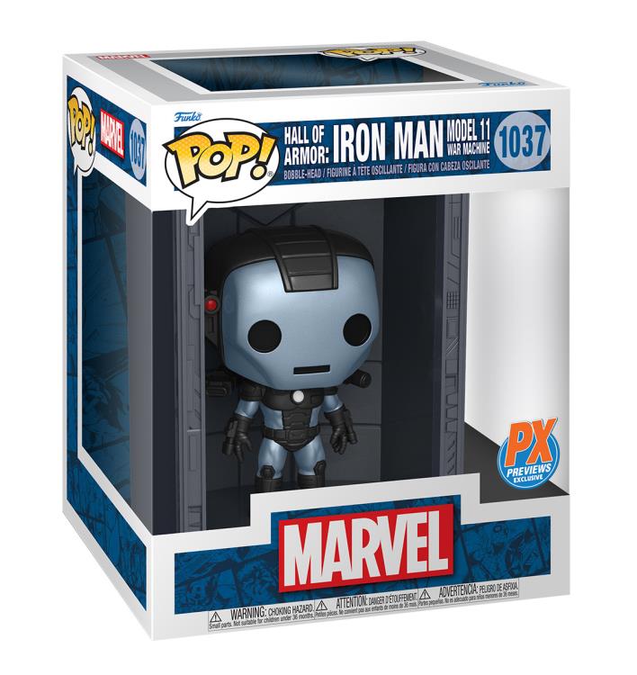 1037 Deluxe: Iron Man Hall of Armor Mark 11 War Machine PX Previews Exclusive