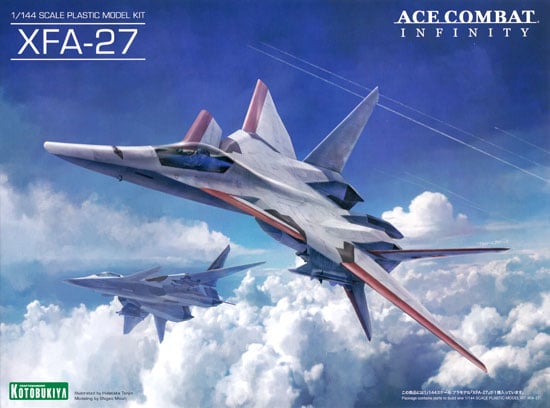 Ace Combat Infinity XFA-27 Model Kit