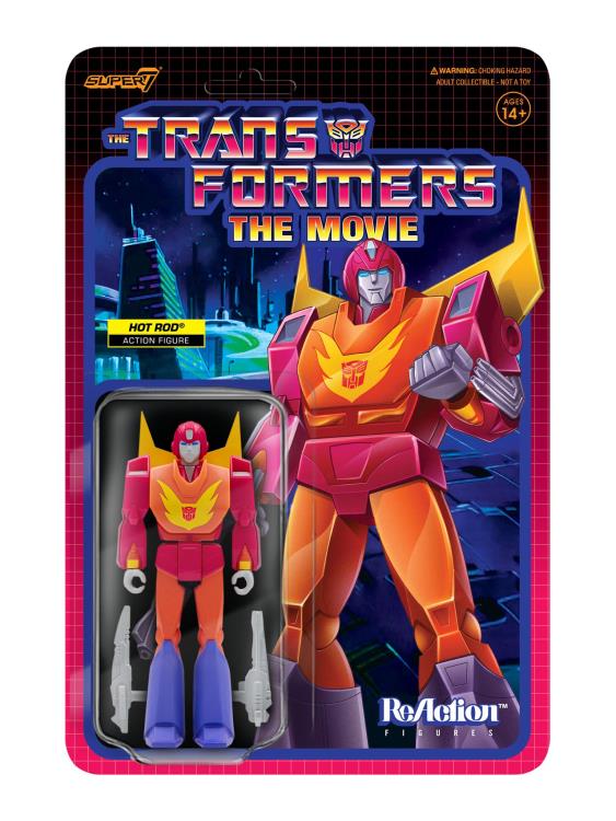 Transformers 3.75IN Reaction Figure Hot Rod