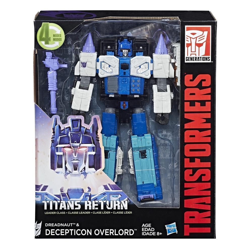Transformers Titans Return Dreadnaut & Decepticon Overlord