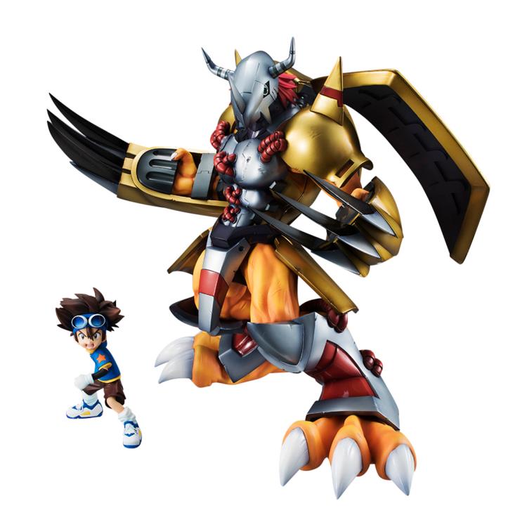 Digimon Adventure Wargreymon & Taichi G.E.M. PVC Figure