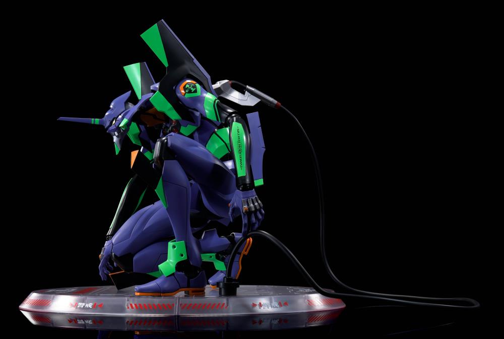 Dynaction Rebuild of Evangelion - EVA Unit-01 Test Type with Spear Of Cassius (3.0+1.0 Renewal Color)