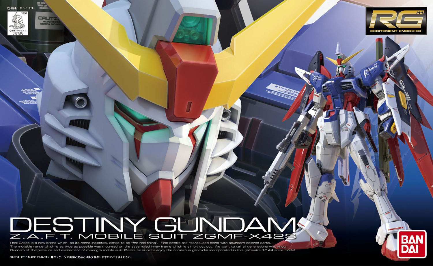 11 RG Destiny Gundam