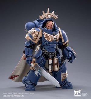 Warhammer 40K Ultramarines Primaris Captain (Gravis Armour) Brother Captain Voltain 1/18 Scale Figure