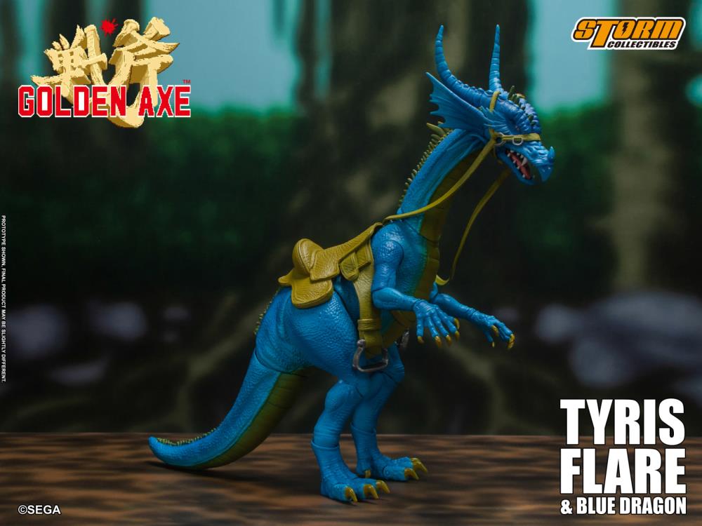 Golden Axe: Tyris Flare & Blue Dragon 1/12 Scale Figure Set