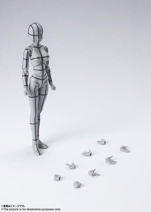 S.H.Figuarts - Body Chan Wireframe Gray Color Ver.
