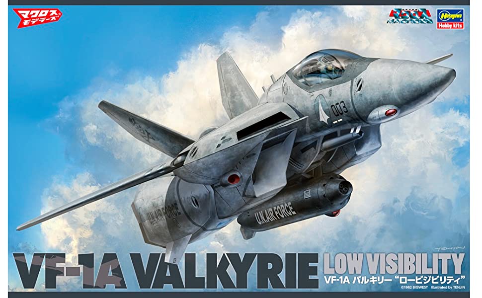 "Macross" VF-1A Valkyrie "Low Visibility" 1/48 Model Kit