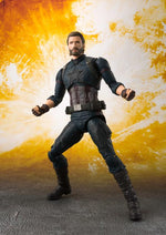 S.H. Figuarts - Infinity War: Captain America & Explosion Set