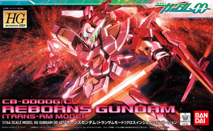 HG #60 Reborns Gundam Trans-AM Mode Gloss Injection Version