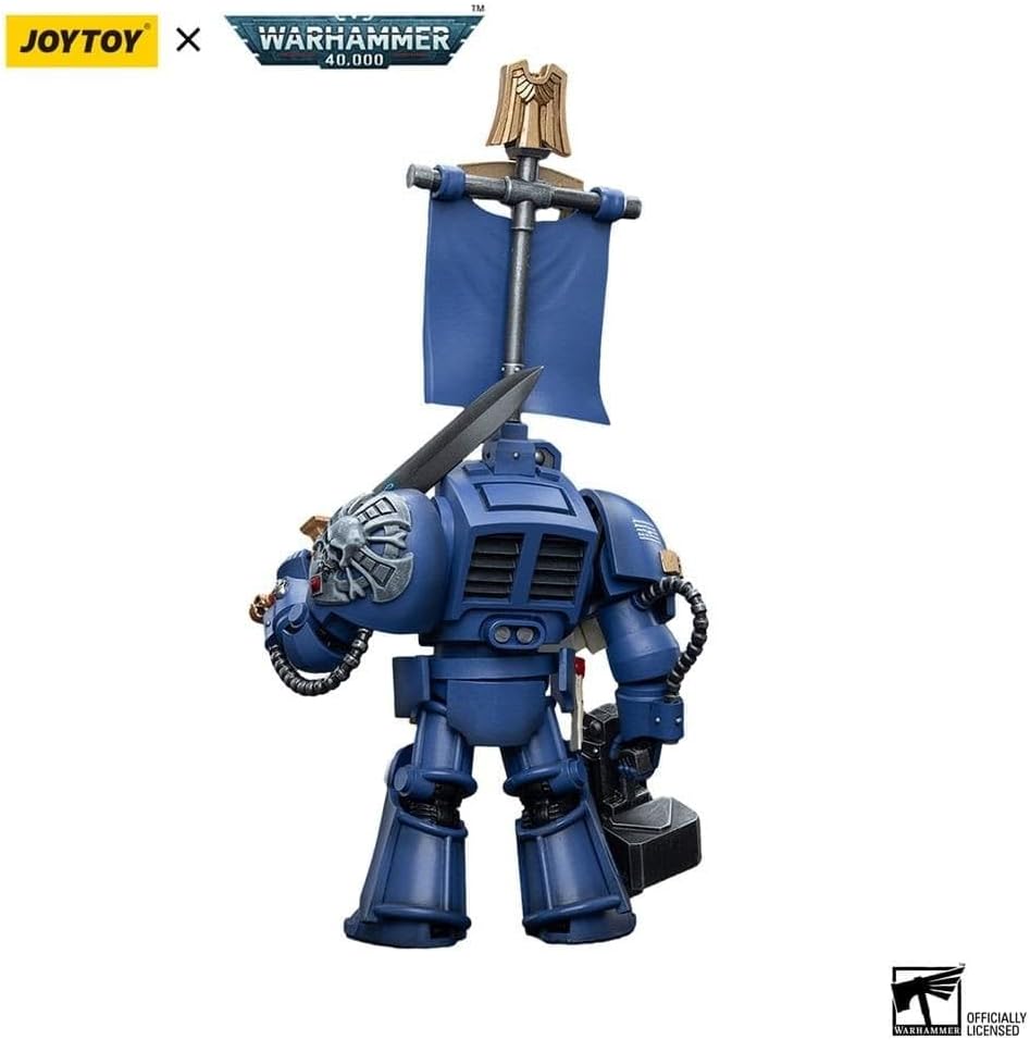 Warhammer 40K Ultramarines Terminators Sergeant Bellan 1/18 Scale Figure