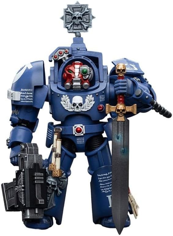 Warhammer 40K Ultramarines Terminators Sergeant Terconon 1/18 Scale Figure