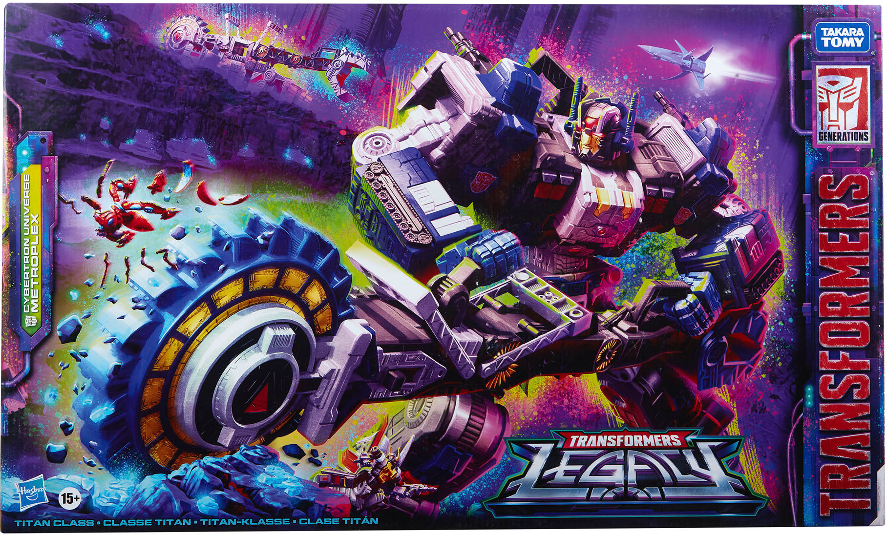 Transformers Legacy Titan Cybertron Universe Metroplex
