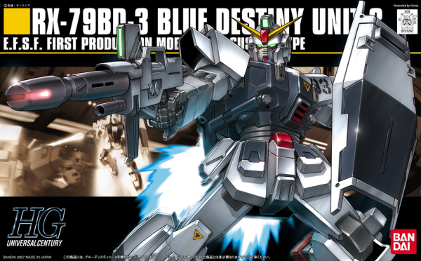 HGUC#082 RX-79BD-3 Blue Destiny Unit 3