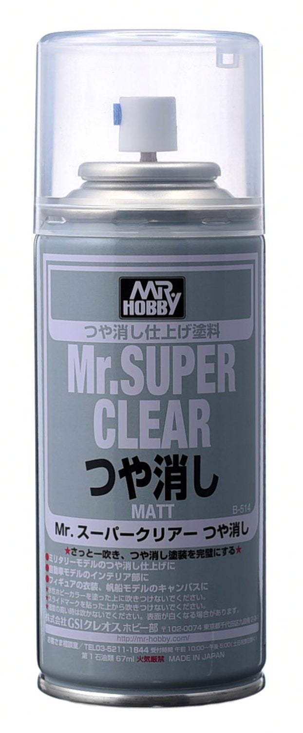 Mr Hobby - Mr. Super Clear Spray (Matt/Flat) B514
