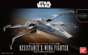 Resistance X-Wing Fighter 1/72 Scale Model Kit