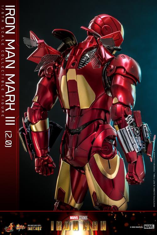 Iron Man - Iron Man Mark III (Ver. 2.0)  MMS664-D48