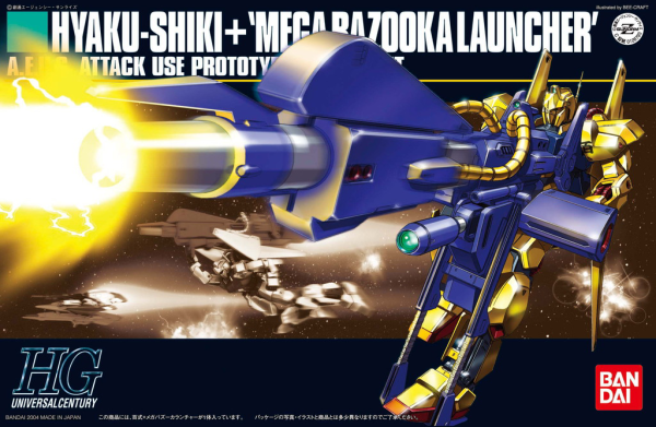 HGUC#048 Hyaku Shiki + Mega Bazooka Launcher